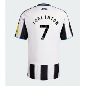 Newcastle United Joelinton #7 Jalkapallovaatteet Kotipaita 2025-26 Lyhythihainen